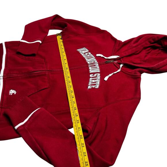 Nike youth Large Hoodie WSU Washington State University Cougars Full Zip - Picture 5 of 11